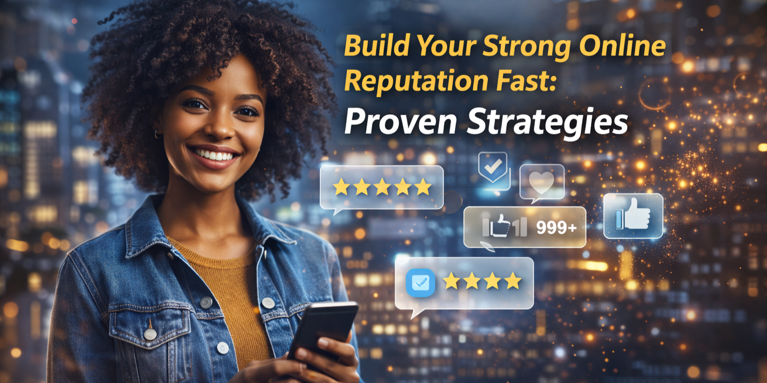 Build Your Strong Online Reputation Fast - Proven Strategies